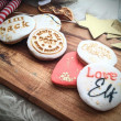 Personalised Hand Iced Mushroom Woodland Letterbox Biscuits - Vegan Available