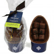 Handmade Milk Chocolate Easter Egg with Hepple Gin Truffles Inside, 6 pieces