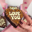 Mini Heart Brownie