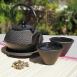 Black Tetsubin Cast Iron Tea Gift Set