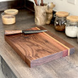 Walnut Chopping Board - Handcrafted Walnut, Mahogany and Oak design cutting board