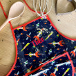 Personalised Space Rocket Kids Apron