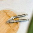Personalised Stainless Steel Garlic Crusher