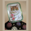 Vintage style Tin contain 6 handmade truffles