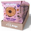 Air-dried Apple Crisps with a	Dark Chocolate & Salted Caramel twist