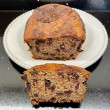Chocolate Chip Banana Bread (Gluten Free/ Refined Sugar free/ Vegan) 1LB