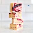 Vanilla and Blackcurrant Fudge