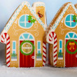 Branded Christmas Gingerbread - 4x Gingerbread House