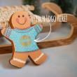 branded gingerbread man