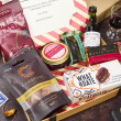Luxury Christmas Letter Box Hamper with dates, port and truffles