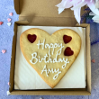 Giant personalised Happy Birthday cookie