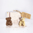 Chocolate Bears with Suitcase.