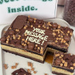 Caramel Brownie Slab