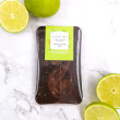 Dark Lime and Salt Chocolate Slab 100g | Dairy-free, Gluten-free, Nut-free, Vegan