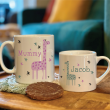 Mum & Me Matching Giraffe Mugs