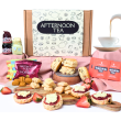 Afternoon Tea Hamper For 2 Gift Set | Luxury Treats for Women & Couples | Includes Tea, Sultana Scones, Clotted Cream, Strawberry Jam & Mini Biscuits