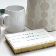 Letterbox Birthday Card Cake