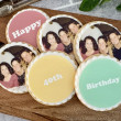 40th Forty Birthday Personalised Photo Biscuit Gift Box