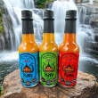 3 x Yoyo Ginger Chilli Sauces: Hot, Medium and Mild