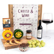 Red Wine & Cheese Gift Box - Including Crackers & Chutney