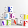 Personalised Children's Alphabet Mugs