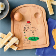 Personalised Christmas Dinosaur Egg And Soldier Board