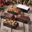 Deluxe Festive Cake Selection- 5 Piece