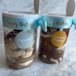 Personalised Tiramisu Jar Duo Favours/Gifts, Alcohol-Free - 400ml jars, Choose your flavours