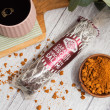 Vegan Chocolate Salami with Caramel Biscuit Filling 250g - Handmade