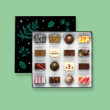 A box of 16 luxury chocolates with a 'Happy Christmas' message
