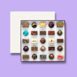 A box of 25 luxury handcrafted chocolates with a 'Happy Christmas' message
