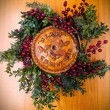 Handcrafted Merry Christmas Pork Pie