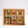 Six Vegan Bestsellers Fudge Slab Display Box