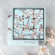 Pink Blossom Tile Biscuit Box