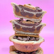 Biscoff and Milk Choc Cookie Pie