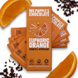 5 x Euphoric Orange - Organic Orange 70% Chocolate Bar - Sweetened with Yacon Syrup