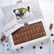 Personalised Chocolate Card
