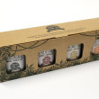 Gift pack of 4 marinades , sauces and dips plus a HotChilli sauce.