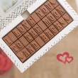personalised chocolate gift