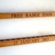 Personalised Wall Mounted Egg Racks