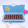 cocoapod personalised get well soon thinking of you hug chocolates