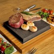 The Hot Stone Cooking Sizzling Steak Plate