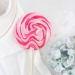 Raspberry Prosecco Giant Alcoholic Lollipop