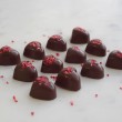 75% Solomon Island Raspberry Hearts Vegan Chocolate Box