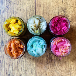 Raw Rainbow Vegan Kimchi Pack (Pack of 6)