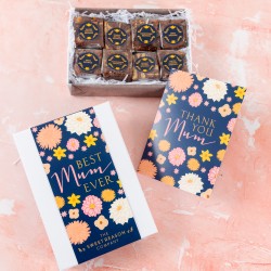 'Best Mum Ever' Gluten Free Luxury Brownie Gift