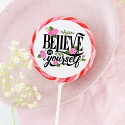 'Believe in Yourself' Giant Lollipop