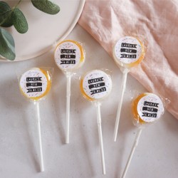 Personalised Sprinkles Hen Party Small Lollipops