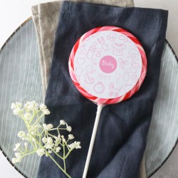 Baby Girl Giant Lollipop
