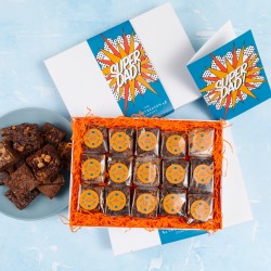 'Super Dad' Indulgent Brownie Gift